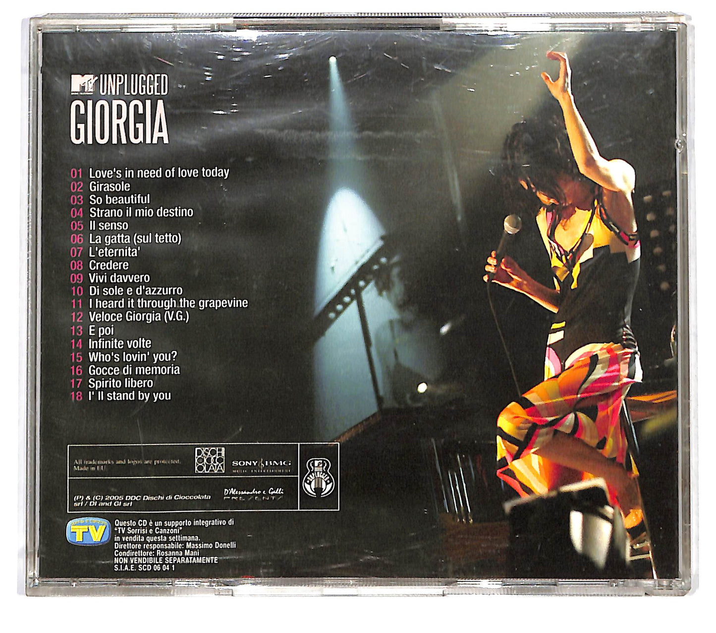 EBOND Giorgia - MTV Unplugged Giorgia EDITORIALE CD CD126552