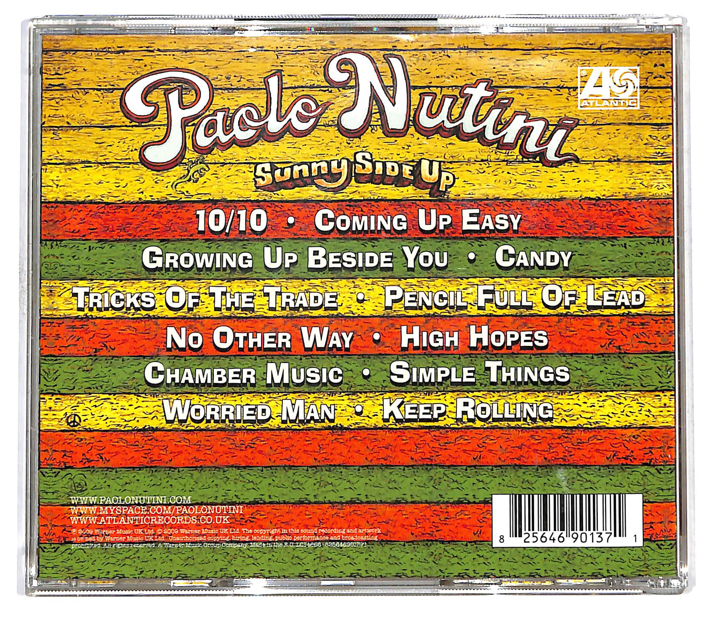 EBOND Paolo Nutini - Sunny Side Up CD CD126640
