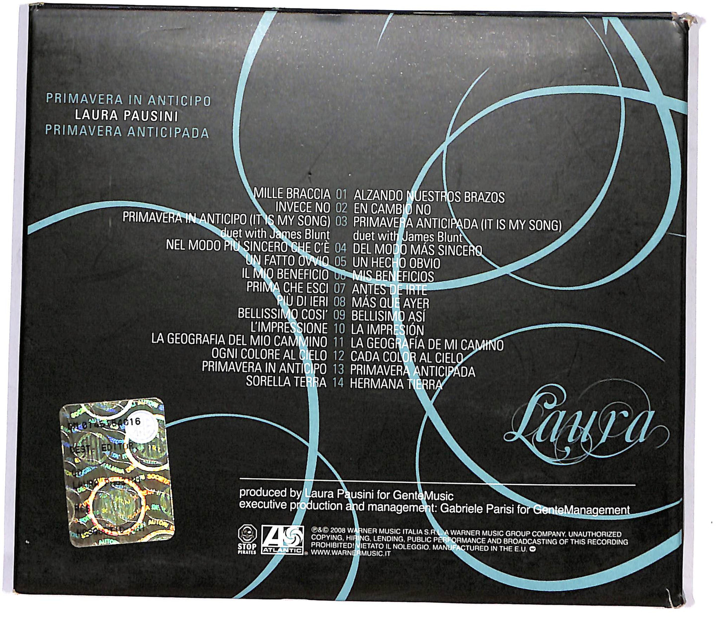 EBOND Laura Pausini - Primavera In Anticipo / Primavera Anticipada CD CD126654