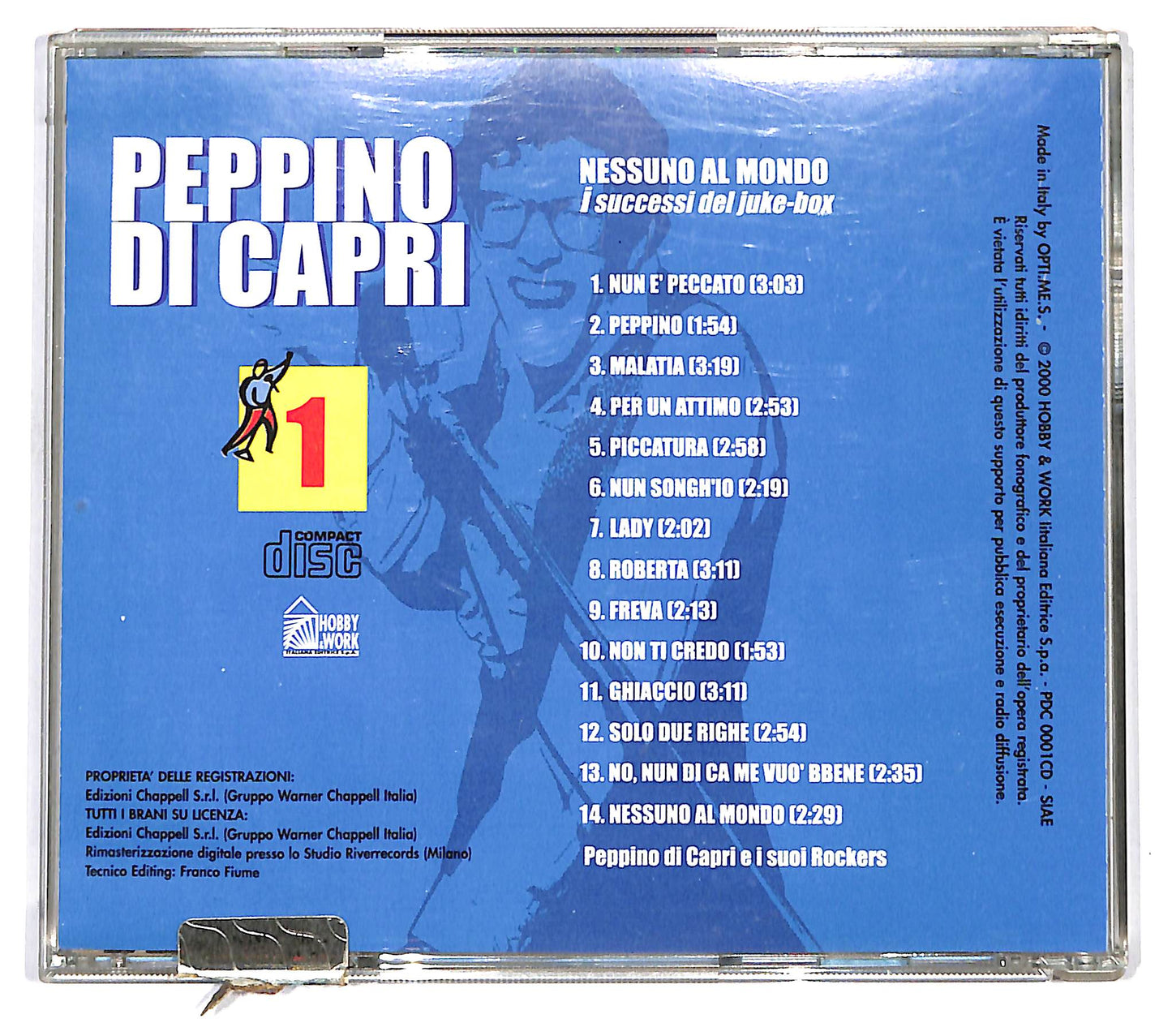 EBOND Peppino Di Capri Nessuno Al Mondo - I Successi Del Juke-Box 1 CD CD126707