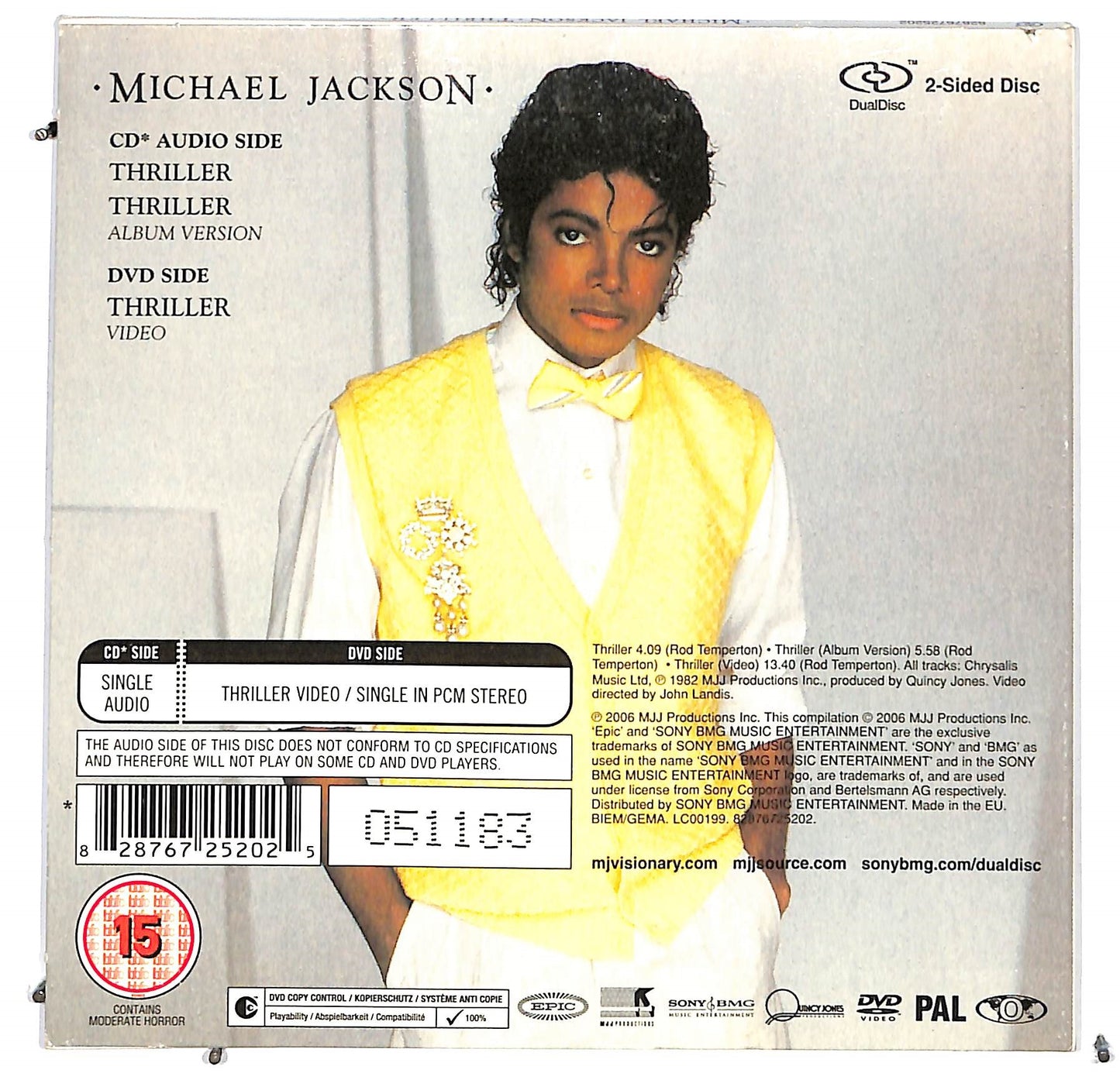 EBOND Michael Jackson - Thriller DIGIPACK CD CD126806