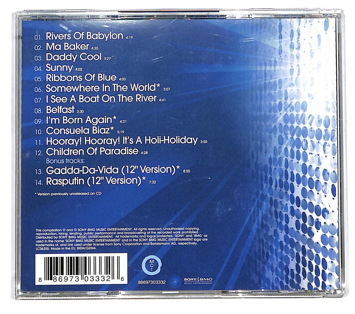 EBOND Boney M. - Rivers Of Babylon: Presenting... Boney M. CD CD126812