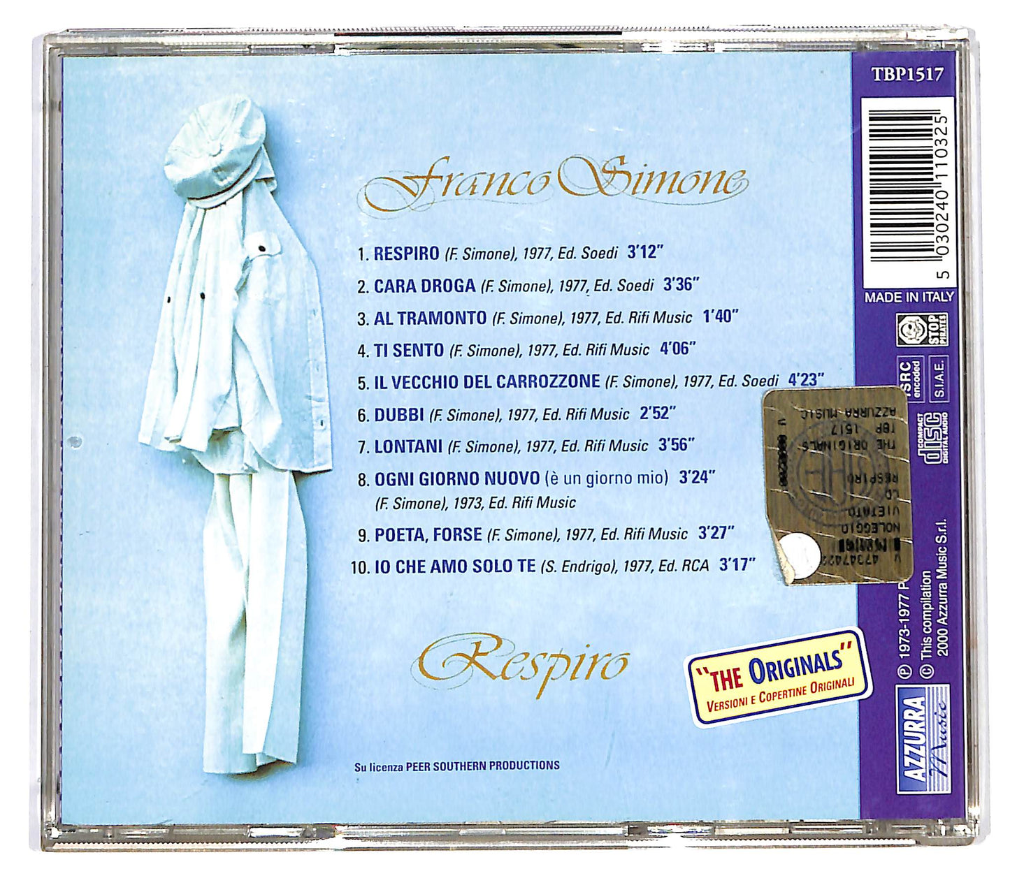 EBOND Franco Simone - Respiro CD CD126830