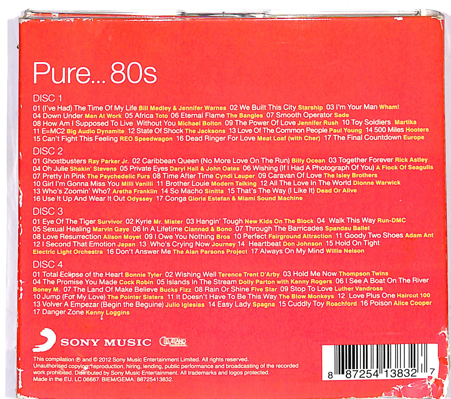 EBOND Various - Pure... 80s CD CD126848