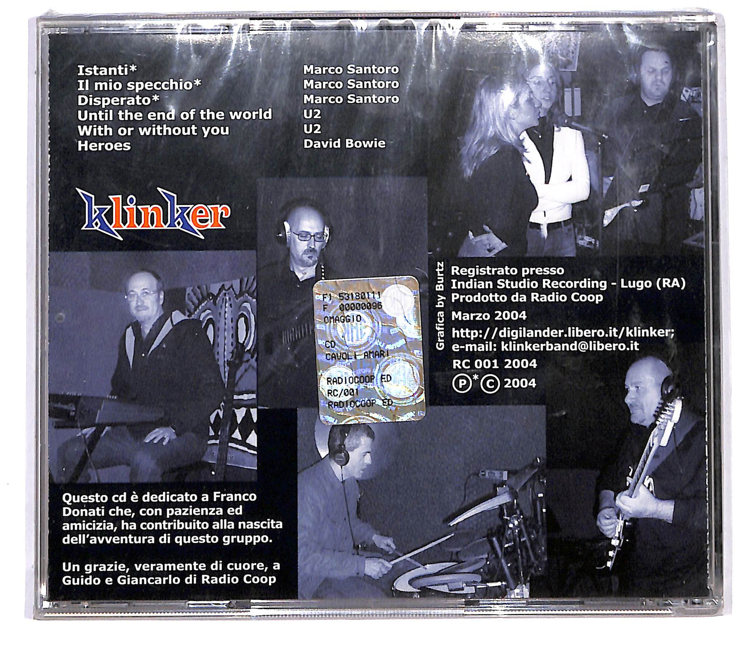 EBOND Cavoli Amari - Klinker CD CD126862