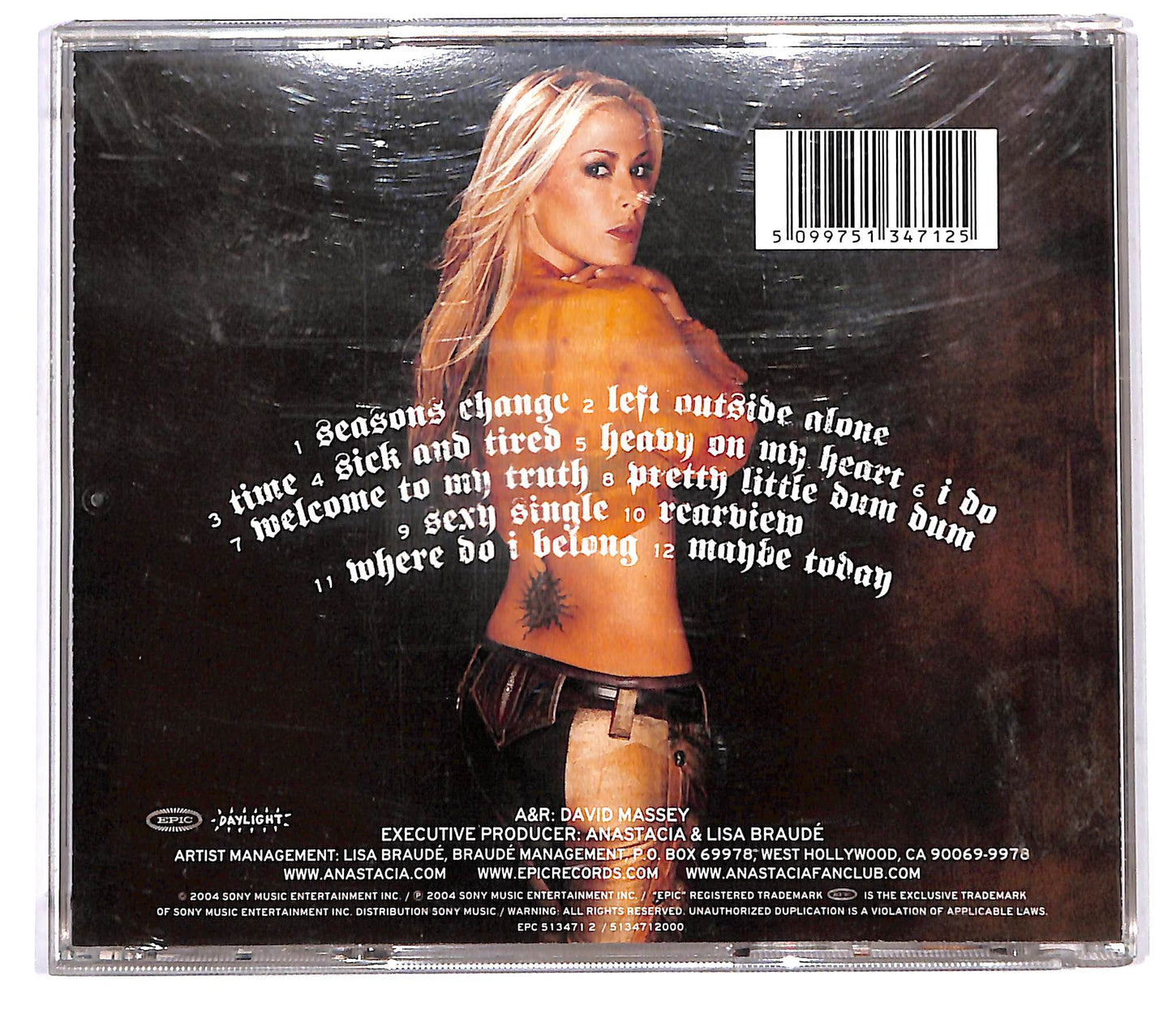 EBOND Anastacia - Anastacia CD CD126905
