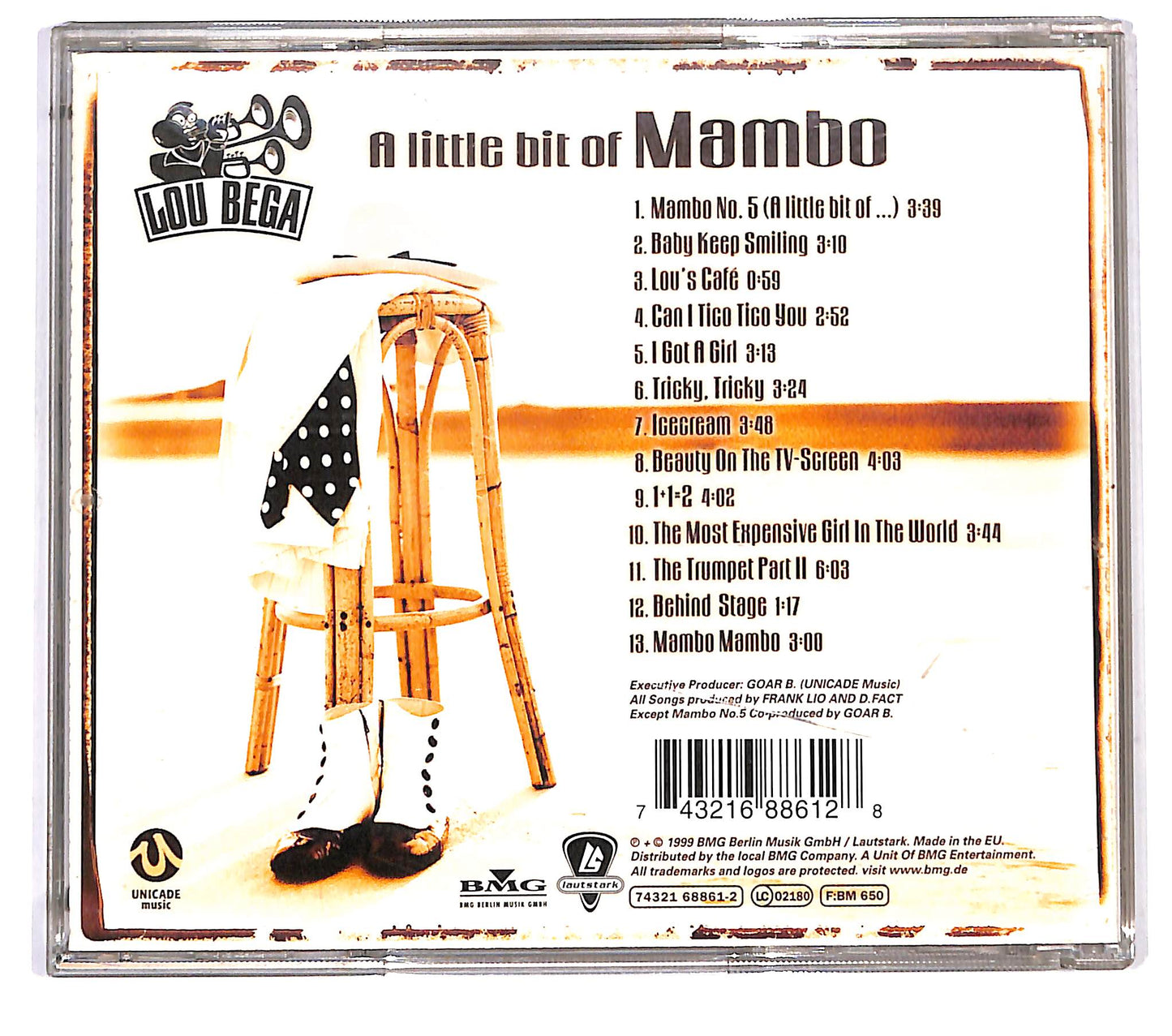 EBOND Lou Bega - A Little Bit Of Mambo CD CD126909