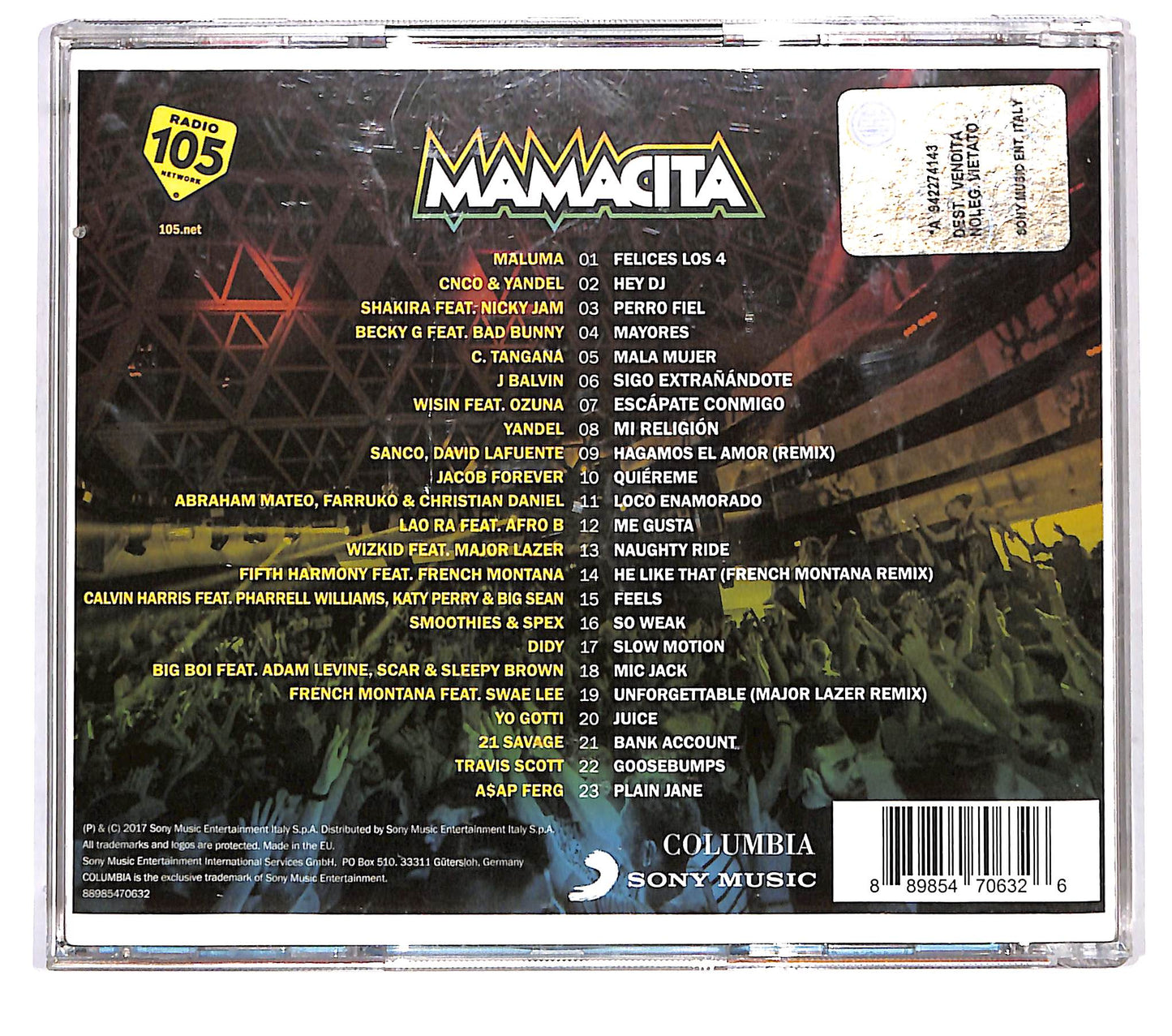 EBOND Various - Mamacita (Hip Hop & Reggaeton #3) CD CD126914