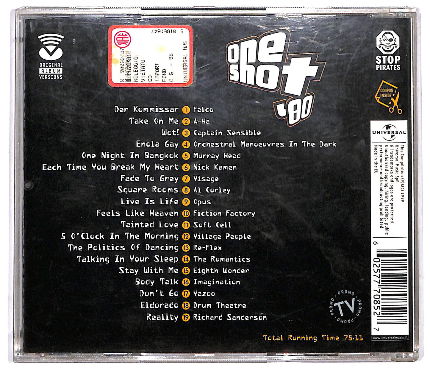 EBOND Various - One Shot '80 Volume 4 CD CD126915