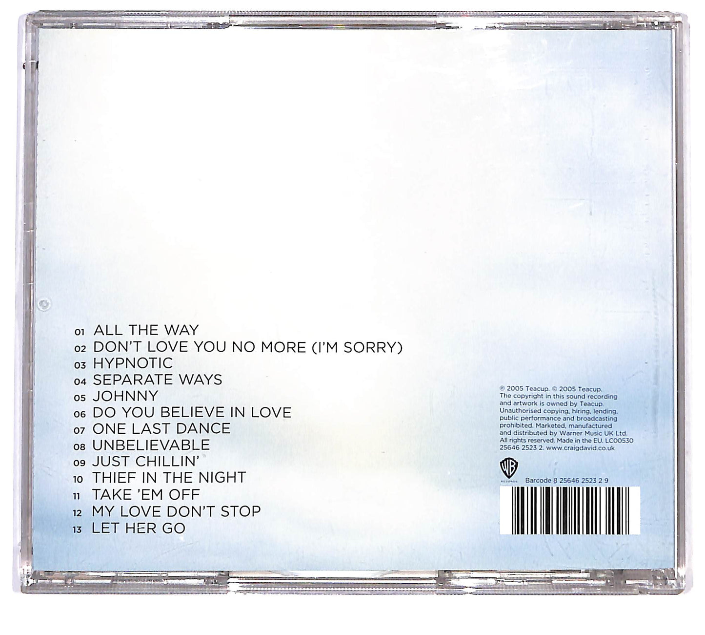 EBOND Craig David - The Story Goes... CD CD126918