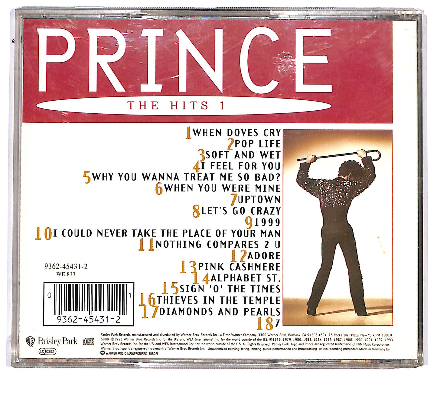 EBOND Prince - The Hits 1 CD CD126920