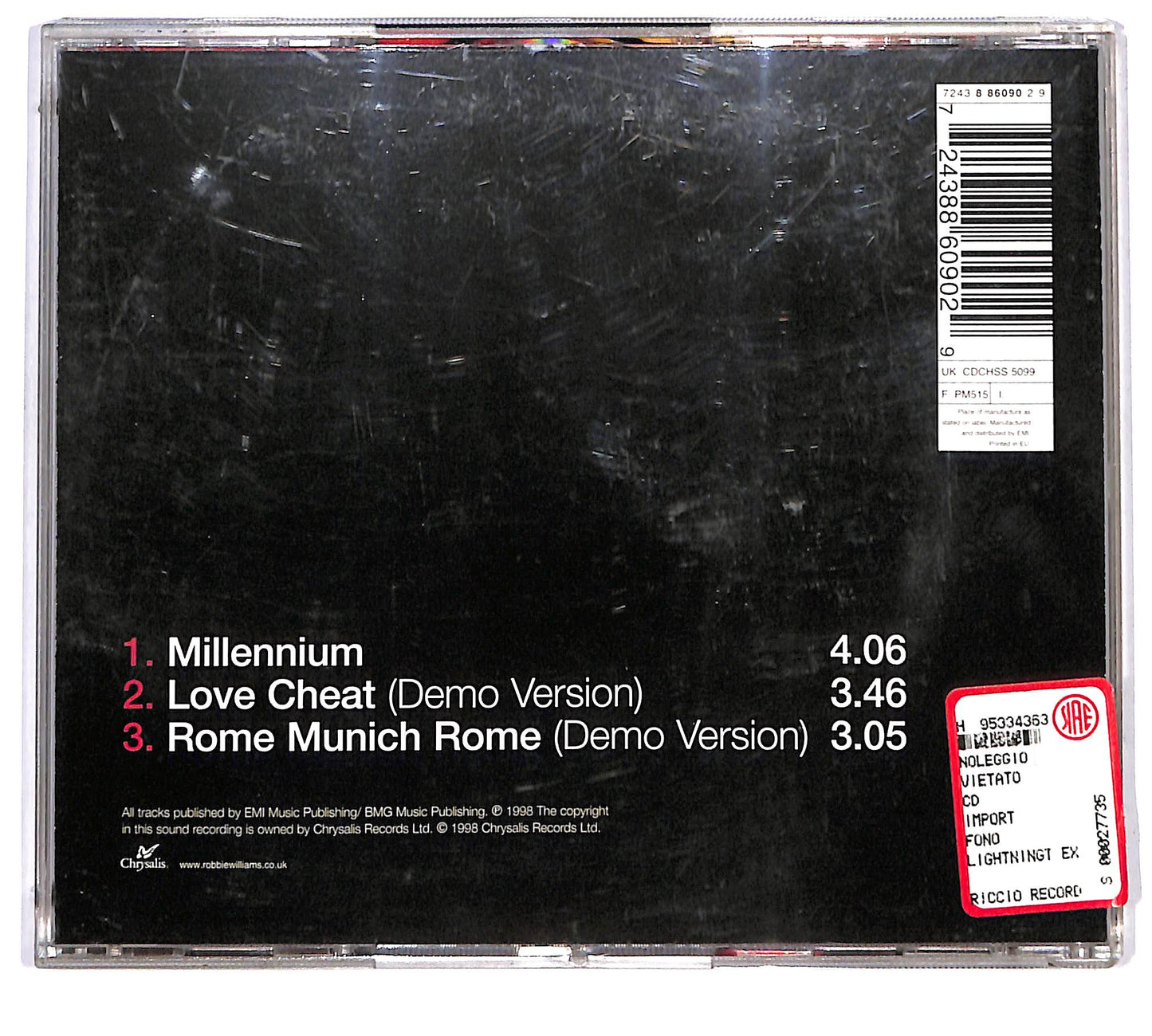 EBOND Robbie Williams - Millennium CD CD126924