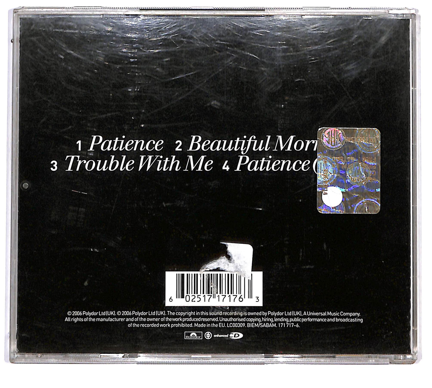 EBOND Take That - Patience CD CD126931