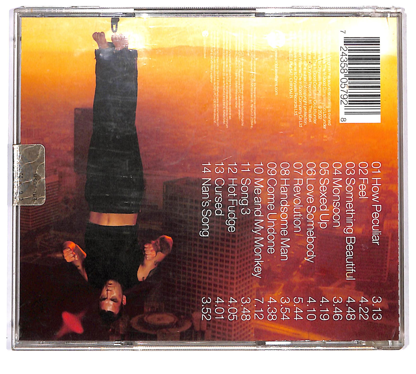 EBOND Robbie Williams - Escapology CD CD126937