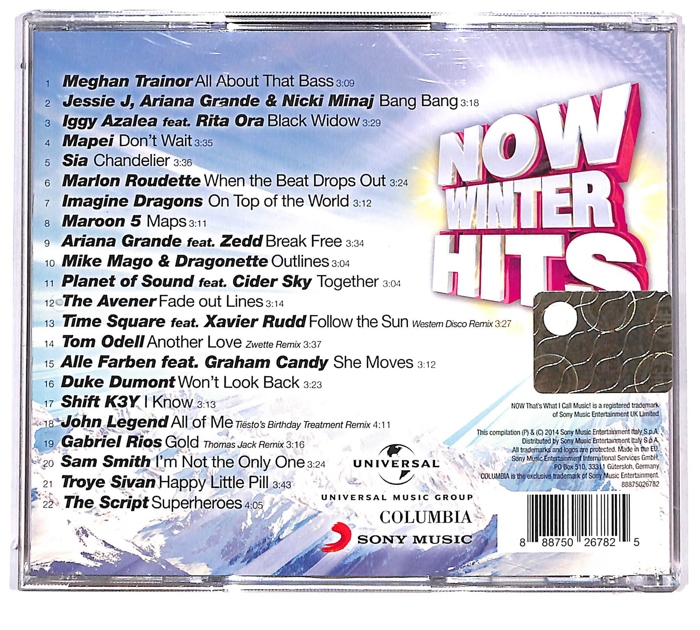 EBOND Various - Now Winter Hits 2014 CD CD126960