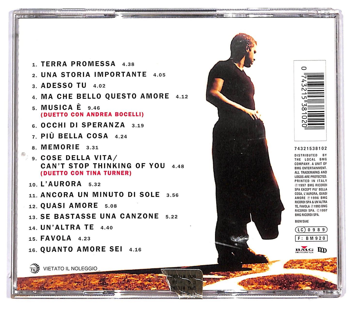 EBOND Eros Ramazzotti - Eros CD CD126965