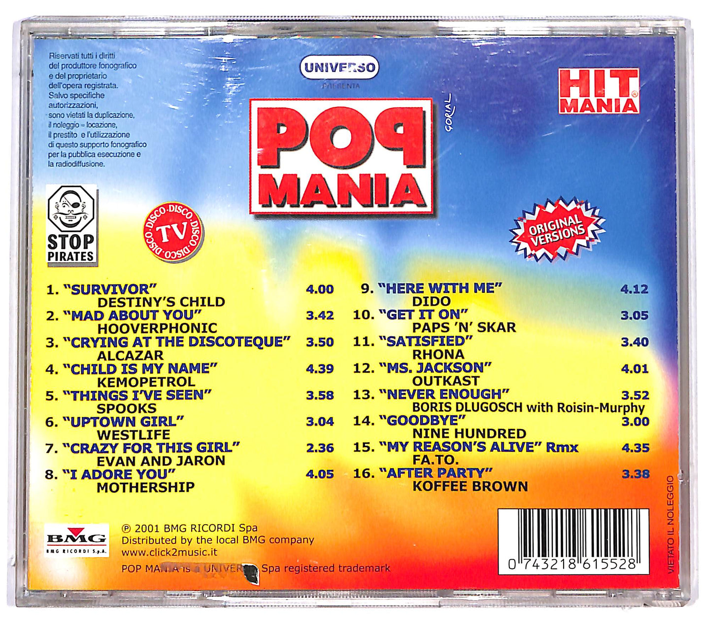 EBOND Various - Pop Mania CD CD127013