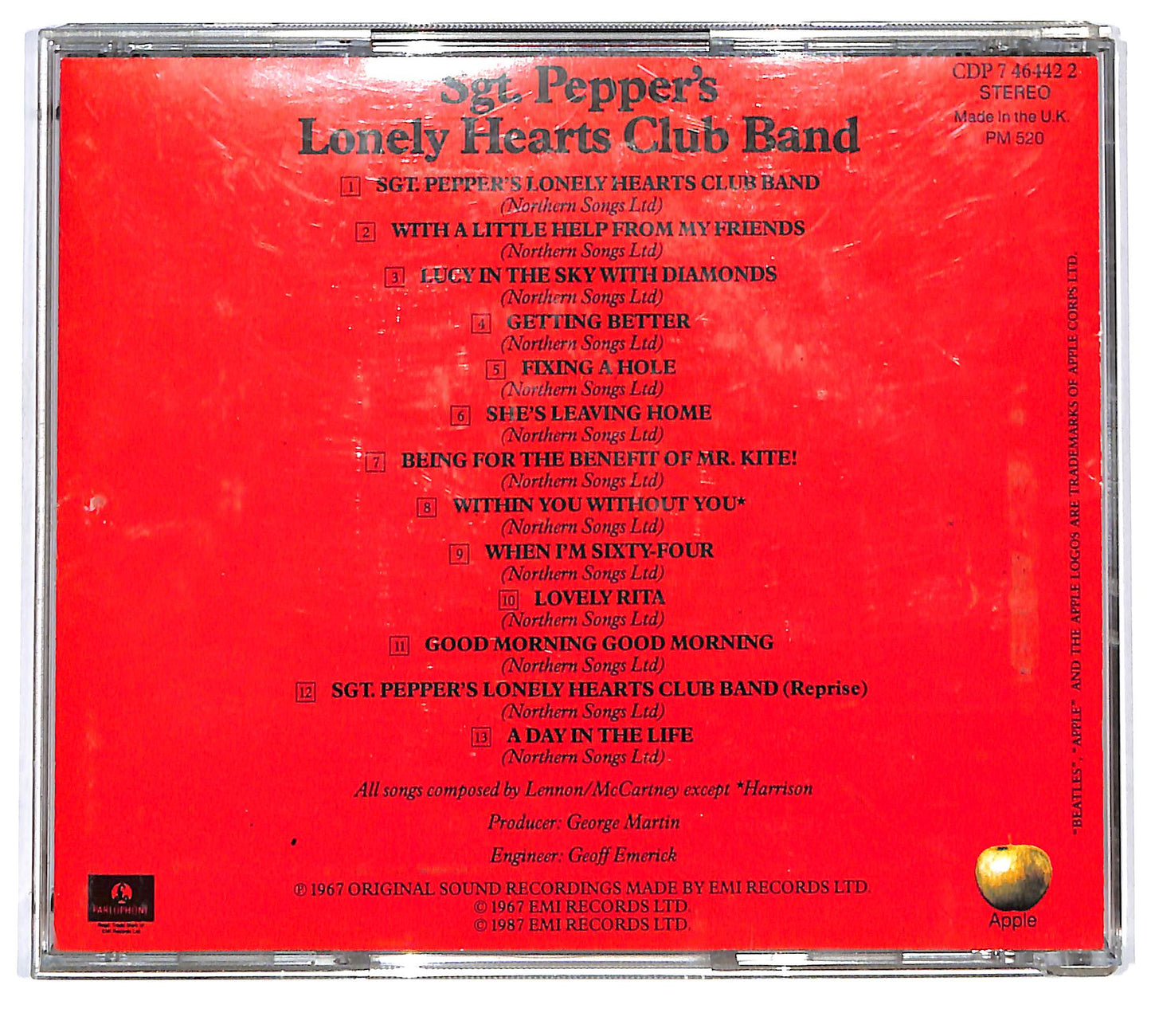 EBOND The Beatles - Sgt. Pepper's Lonely Hearts Club Band CD CD127051