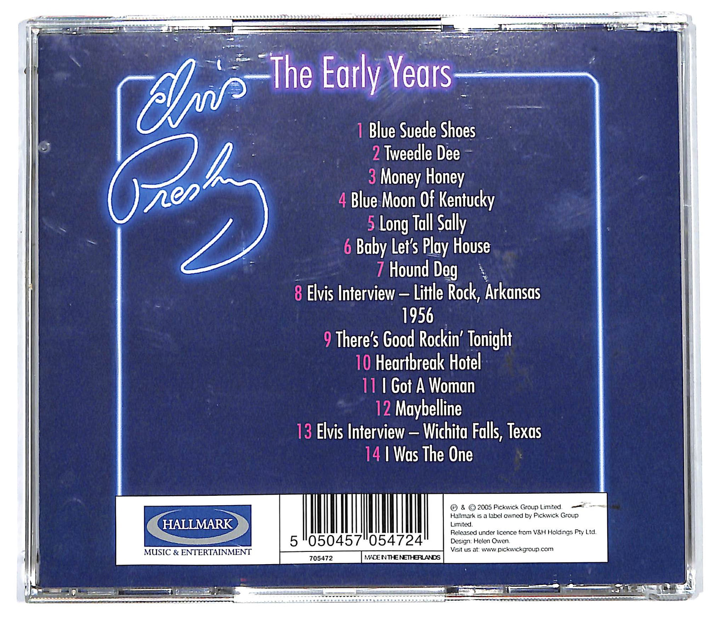 EBOND Elvis Presley - The Early Years CD CD127134