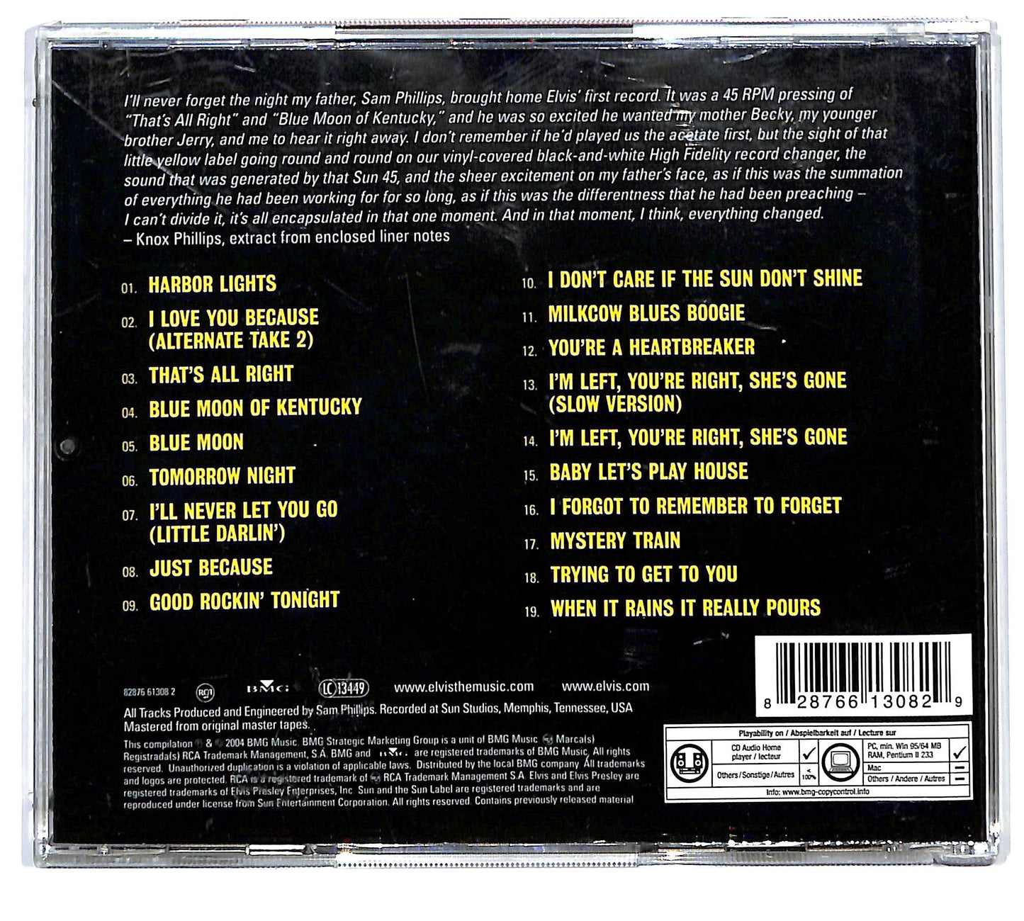 EBOND Elvis Presley - Elvis At Sun CD CD127135