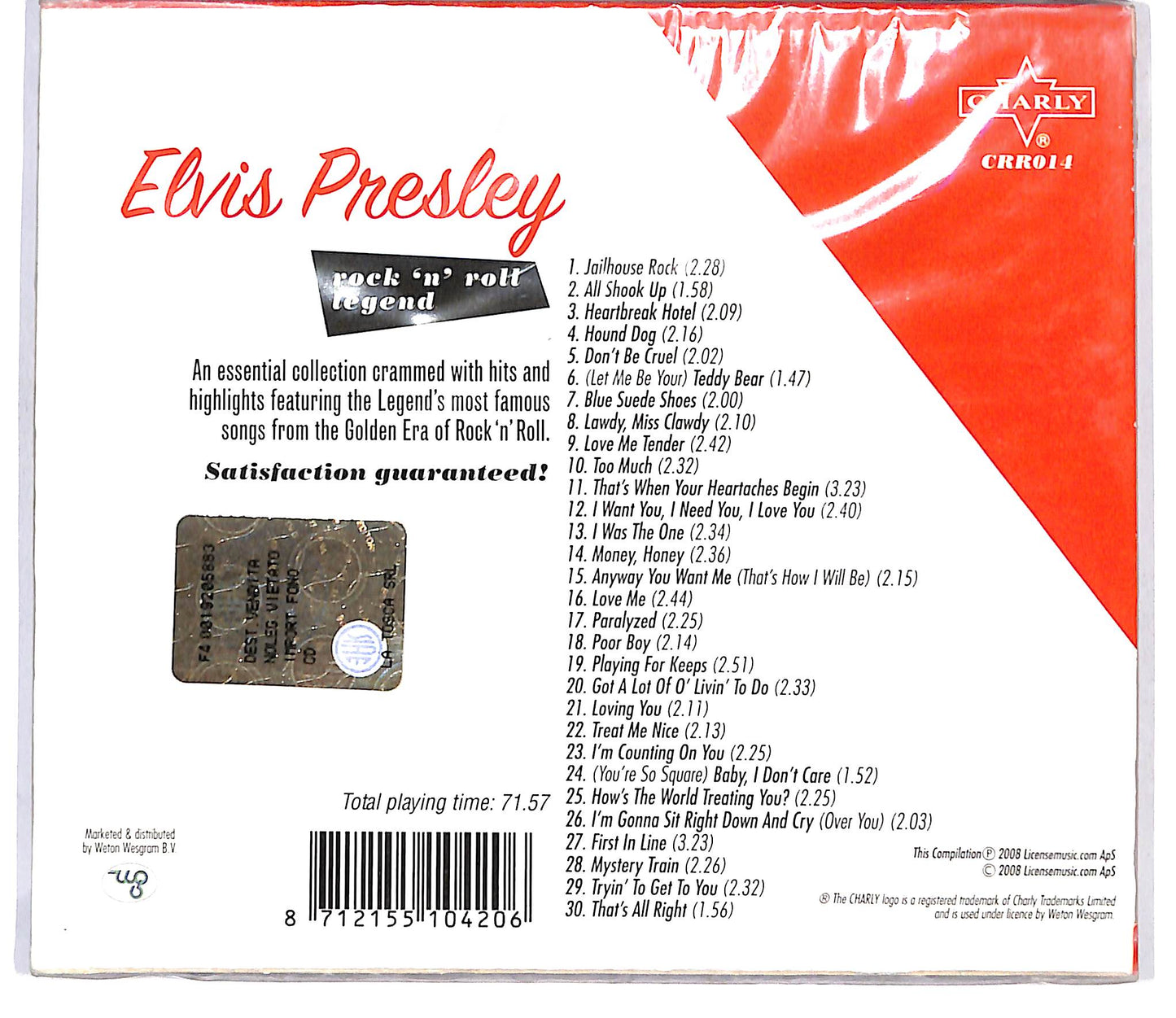 EBOND Elvis Presley - Rock 'n' Roll Legend CD CD127203