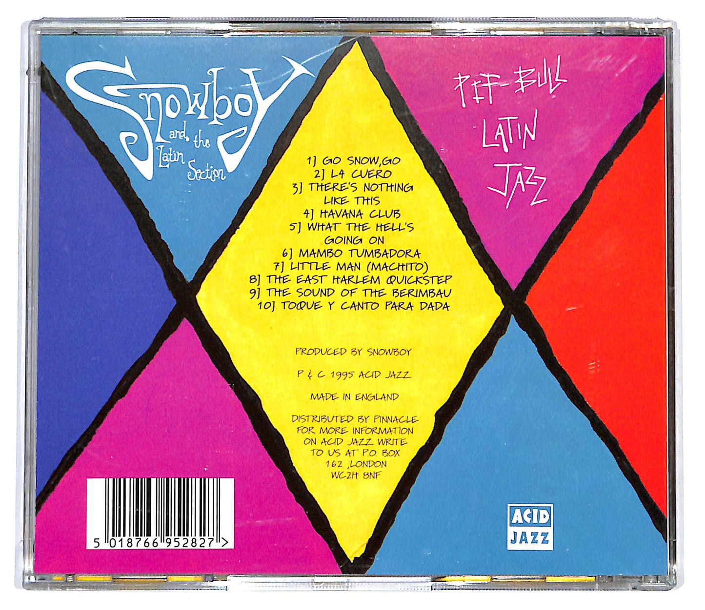 EBOND Snowboy & The Latin Section - Pit-Bull Latin Jazz CD CD127205