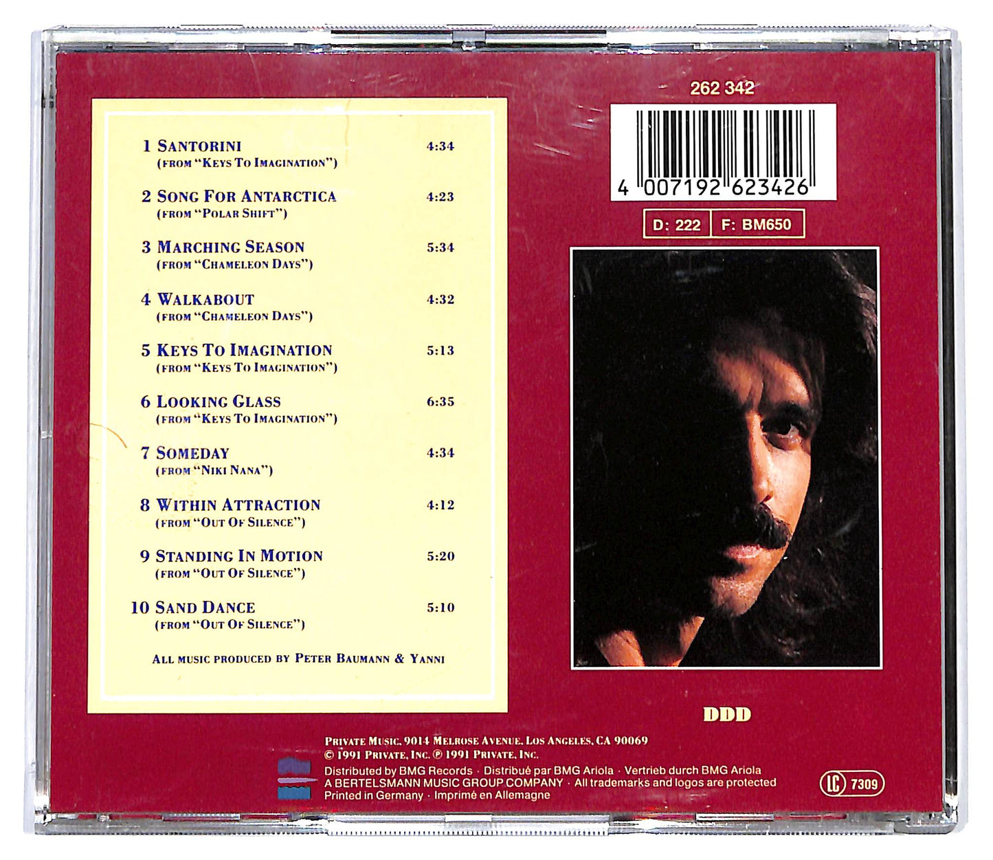 EBOND Yanni - In Celebration Of Life CD CD127210