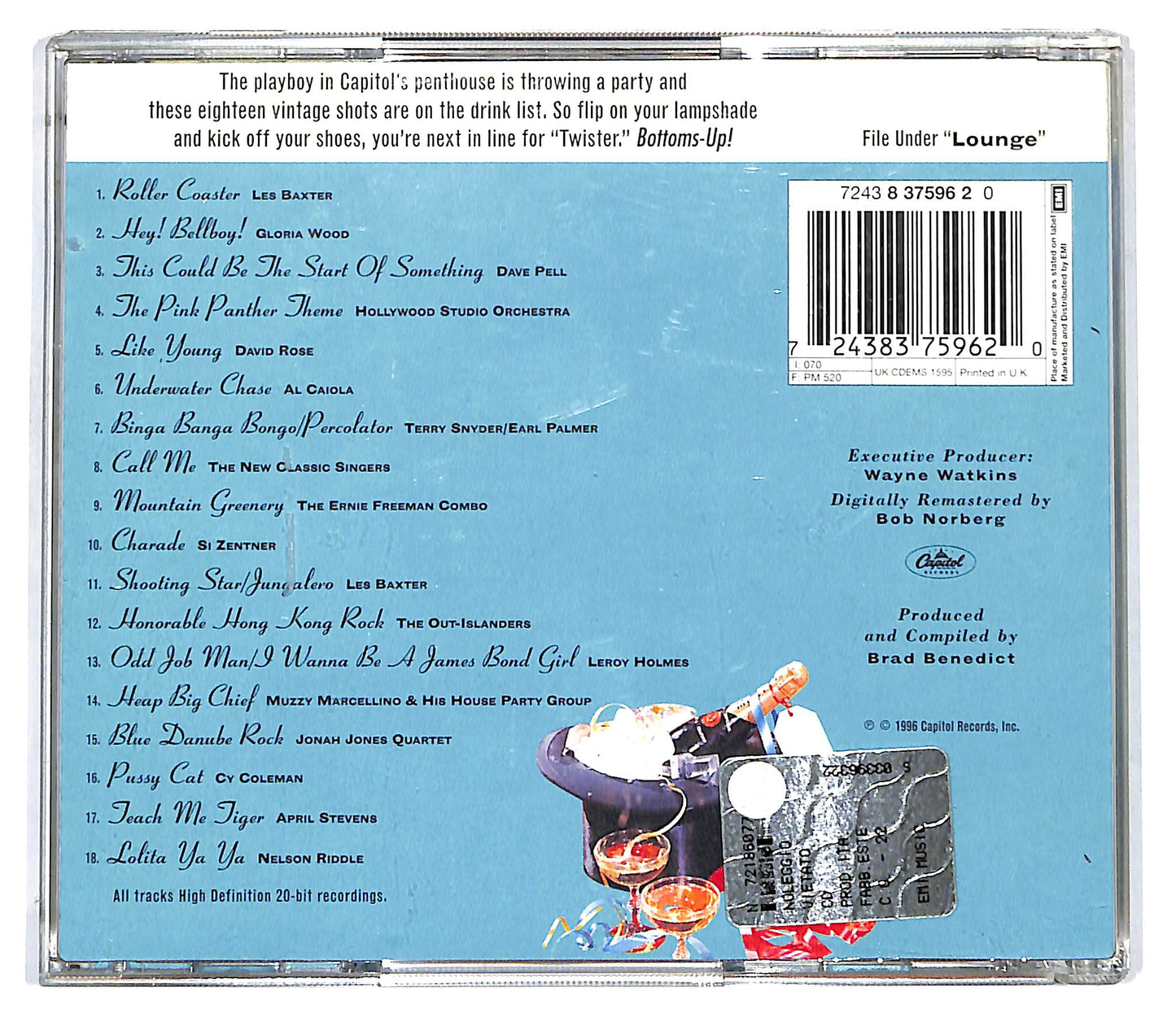 EBOND Various - Cocktail Capers CD CD127222