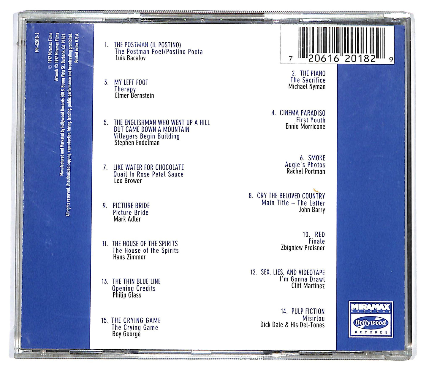 EBOND Various - Miramax Films' Greatest Hits CD CD127227