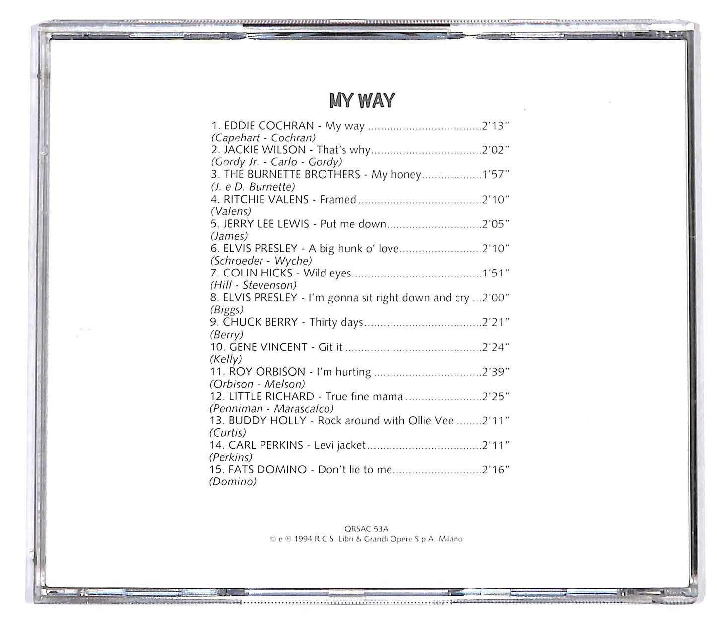 EBOND Various - My Way CD CD127249