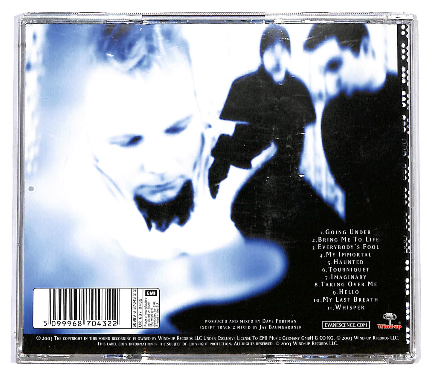 EBOND Evanescence - Fallen CD CD127257