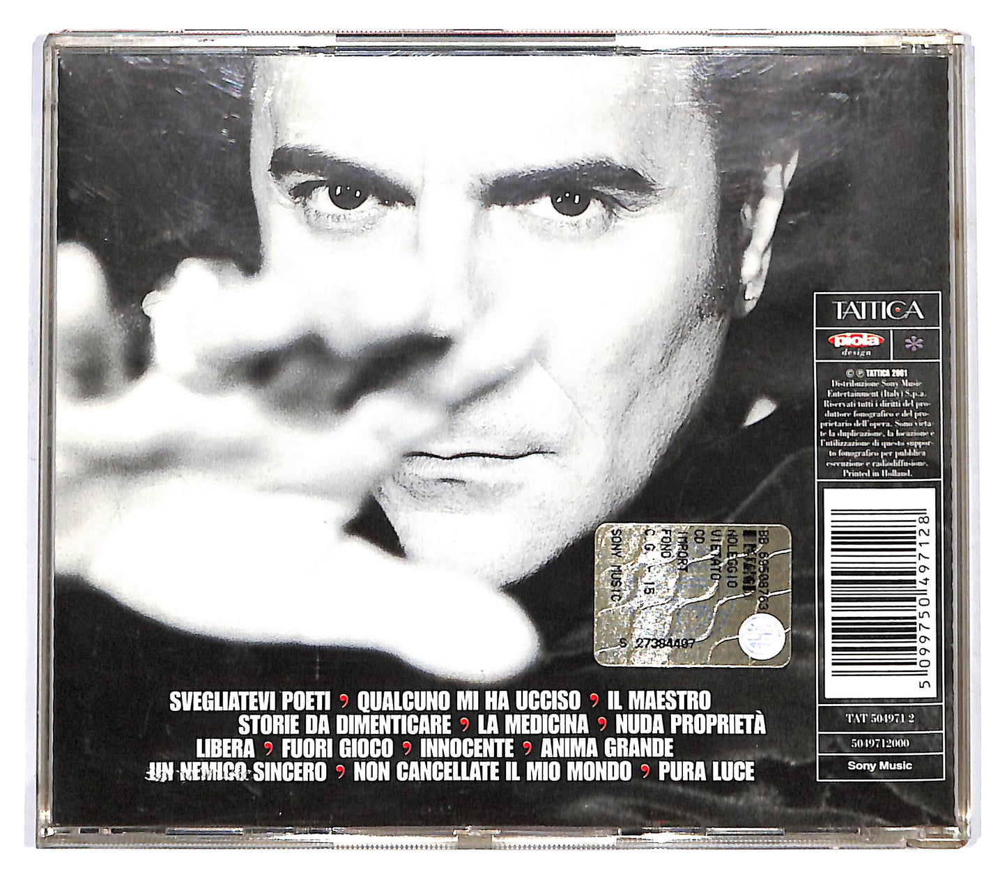 EBOND Renato Zero - La Curva Dell’Angelo CD CD127305