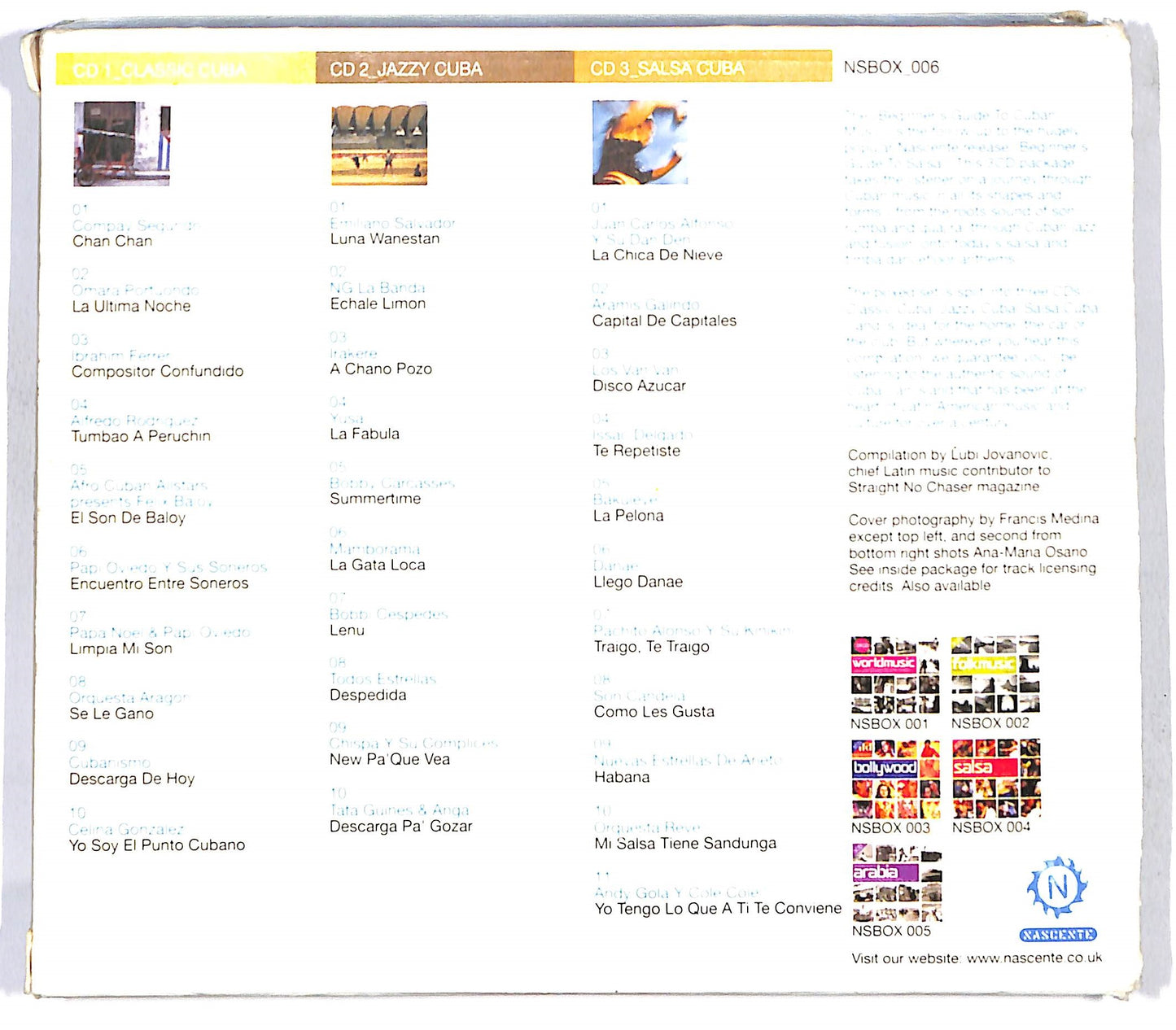 EBOND Various - Beginner's Guide To Cuba CD CD127333