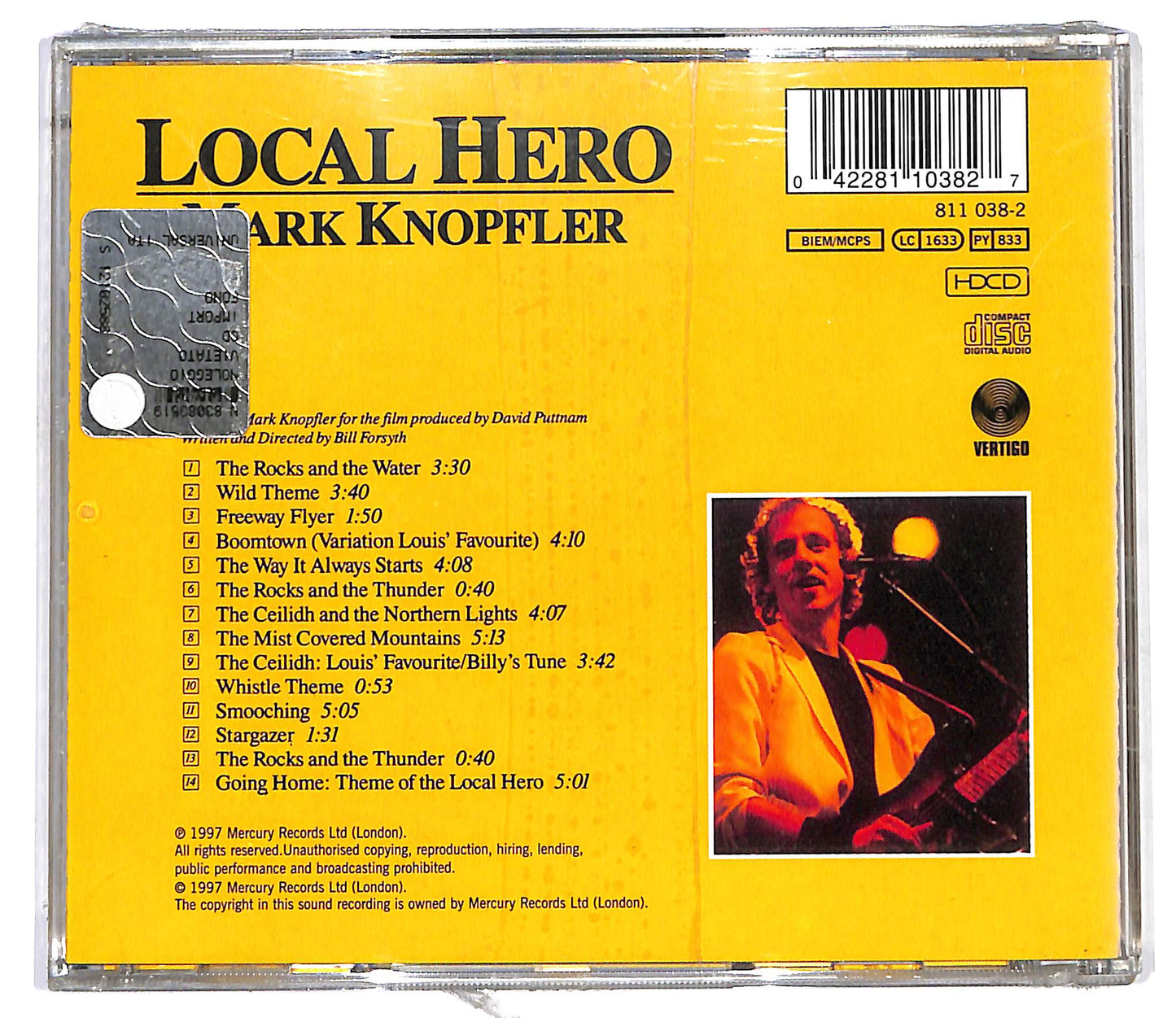 EBOND Mark Knopfler - Local Hero CD CD127337
