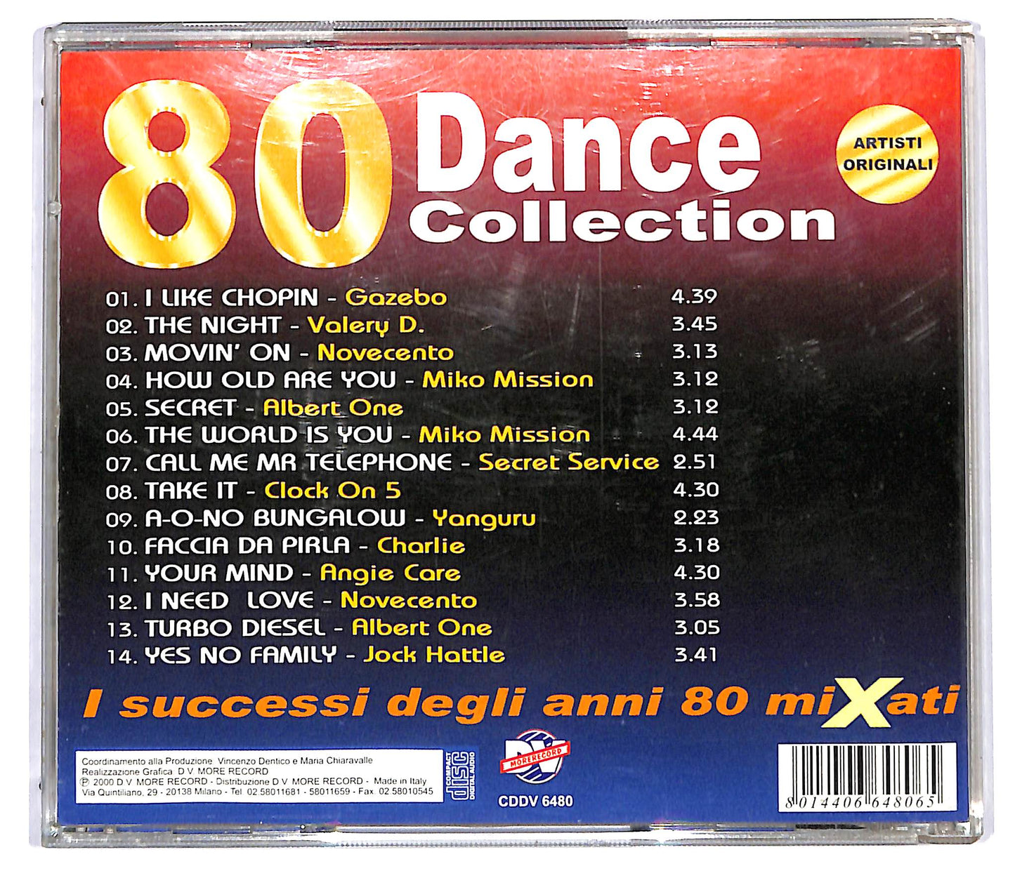 EBOND Various - 80 Dance Collection CD CD127354