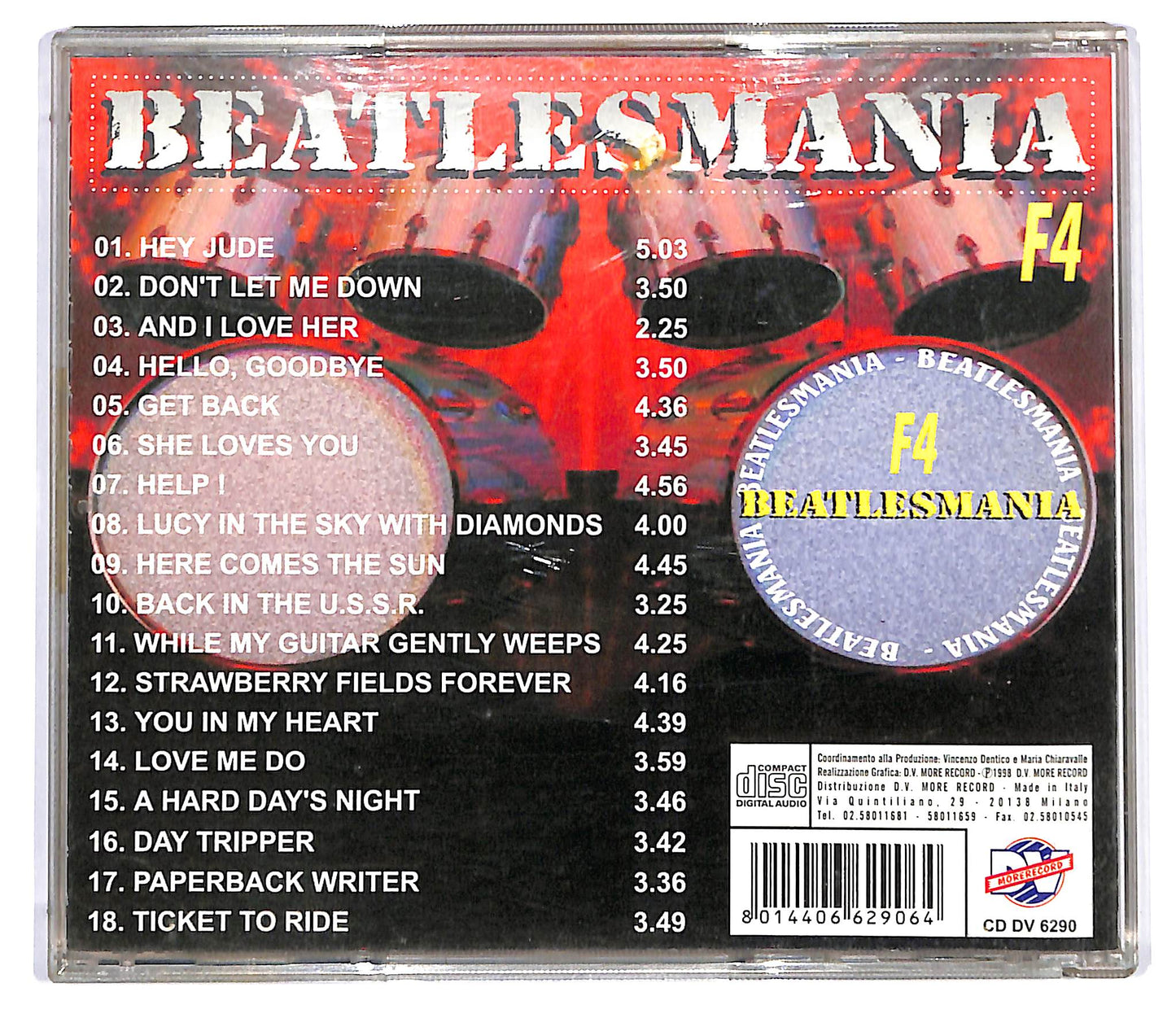 EBOND F4 (2) - Beatlesmania CD CD127359