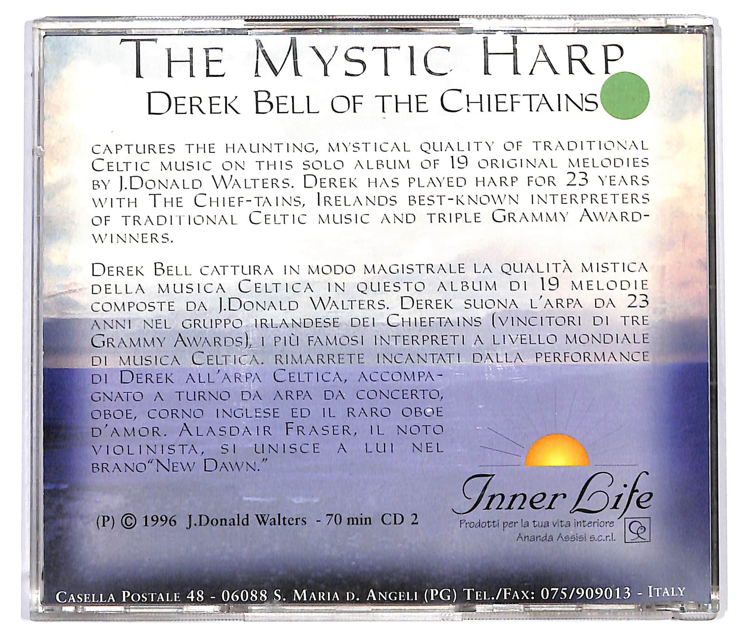 EBOND Derek Bell - The Mystic Harp CD CD127415