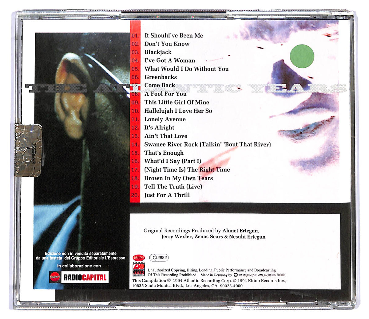 EBOND Ray Charles - The Best Of Ray Charles: The Atlantic Years CD CD127448