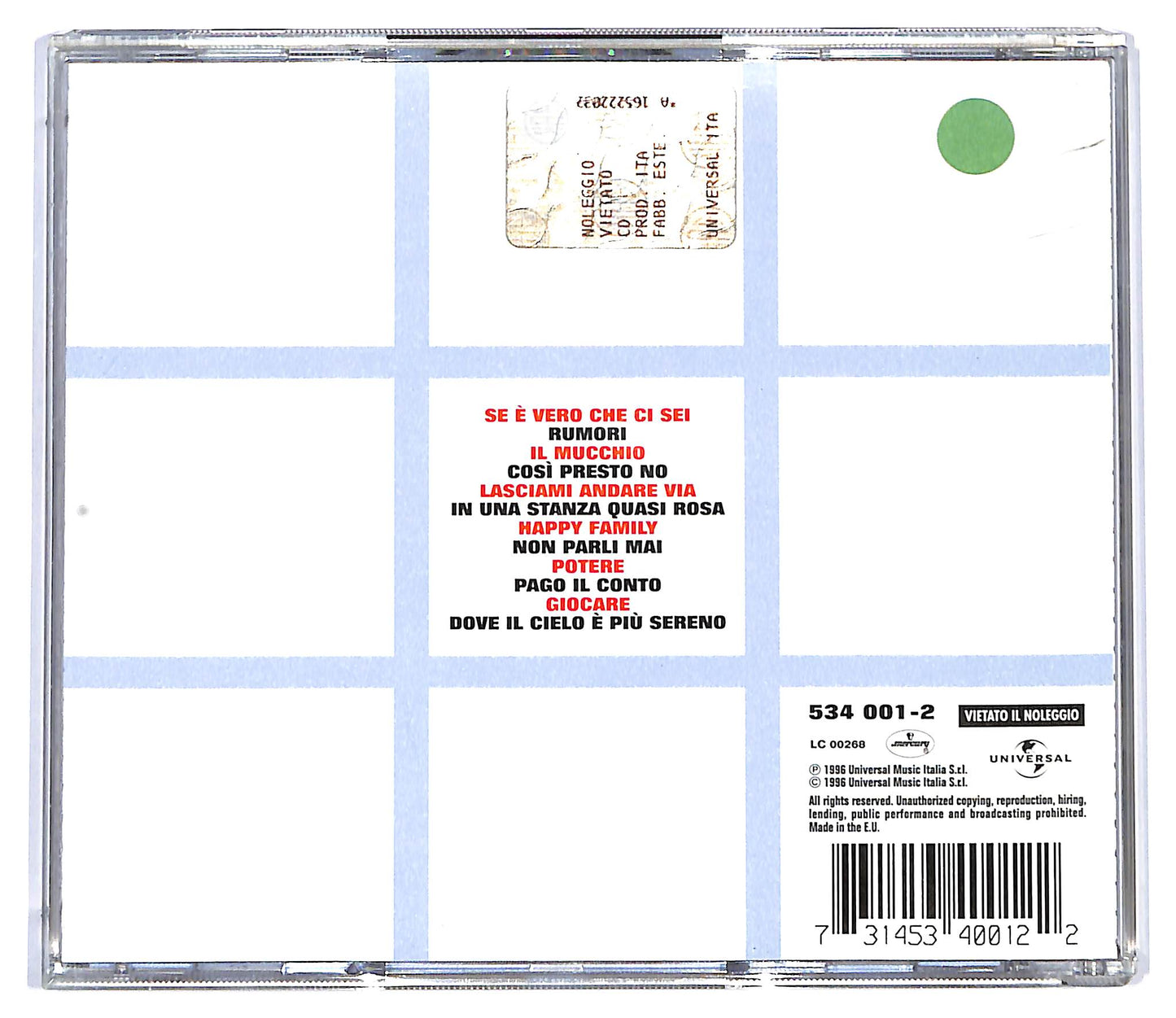 EBOND Biagio Antonacci - Il Mucchio CD CD127460