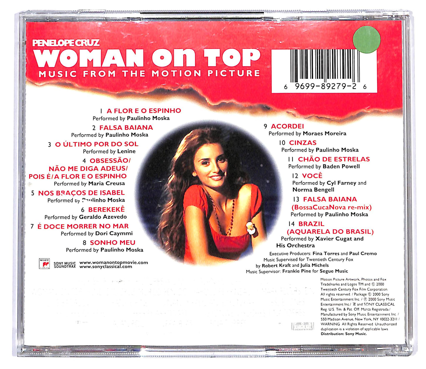 EBOND Various - Woman On Top (Music From The Motion Picture) CD CD127464