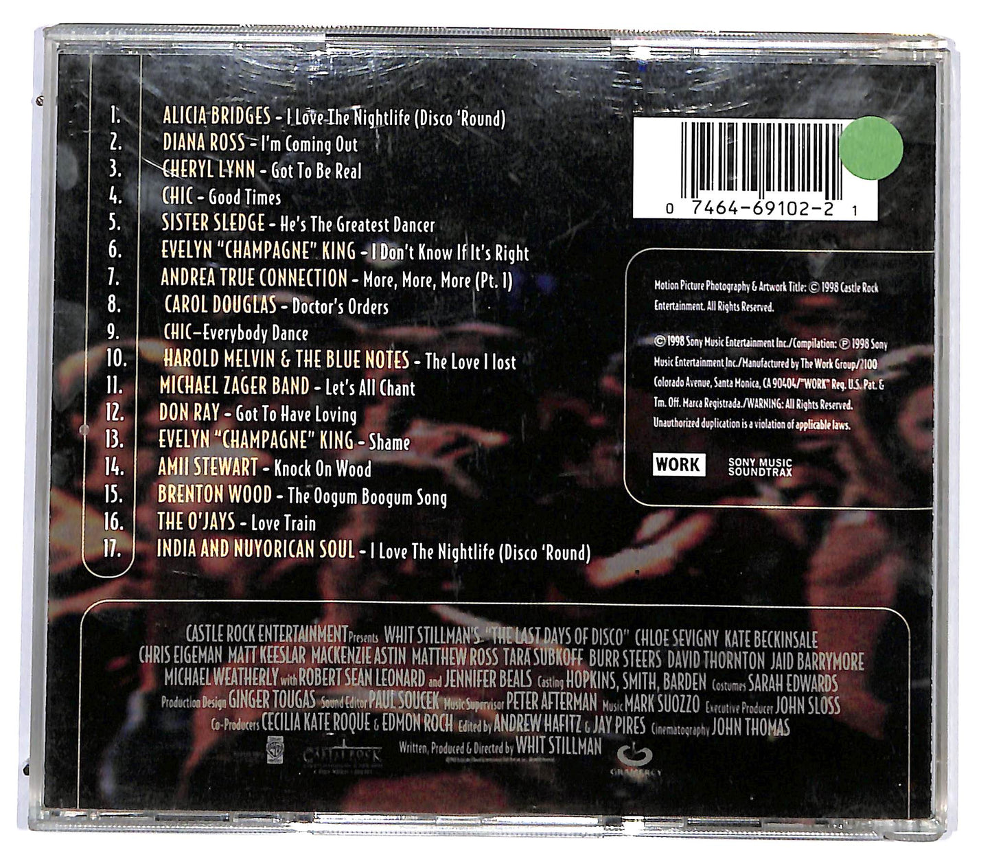EBOND Various - The Last Days Of Disco CD CD127503