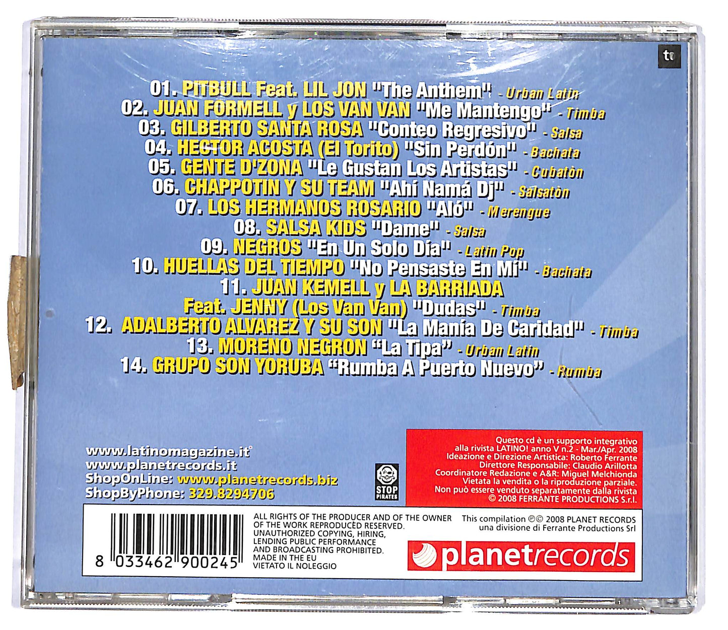 EBOND Various - Latino! 24 CD CD127522