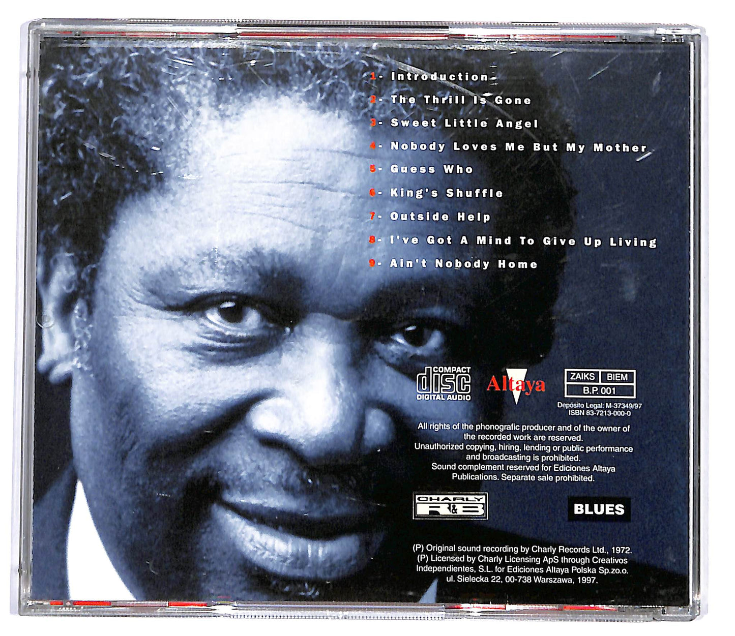 EBOND B.B. King - Kansas City, 1972 CD CD127531