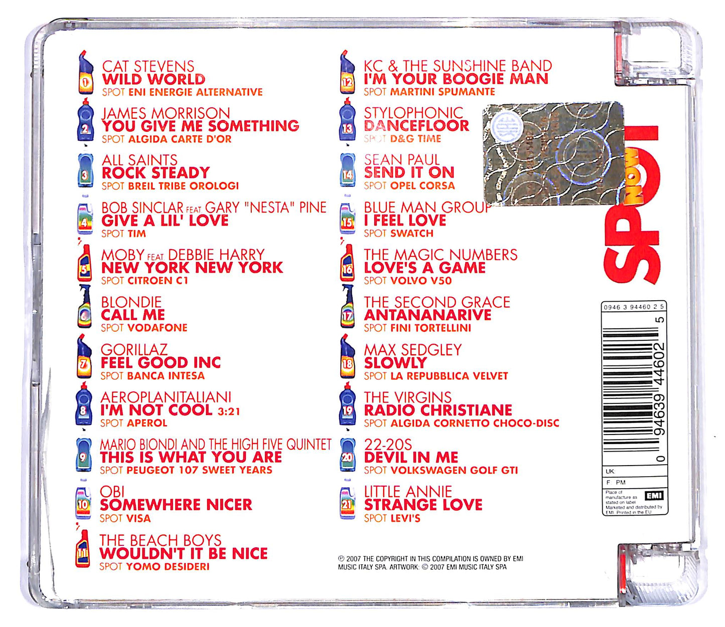 EBOND Various - Spot Now CD CD127601