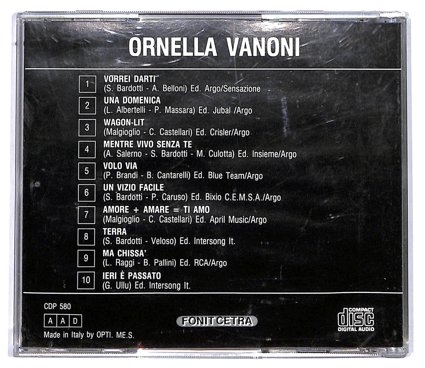 EBOND Ornella Vanoni - Vanoni CD CD127606