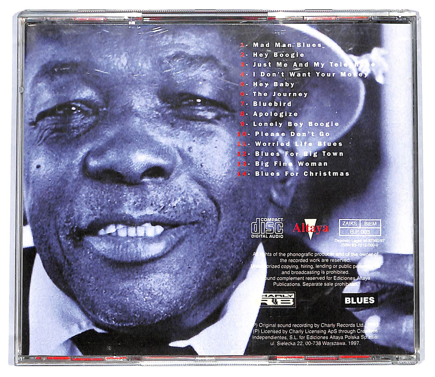 EBOND John Lee Hooker - Blues For Big Town CD CD127610