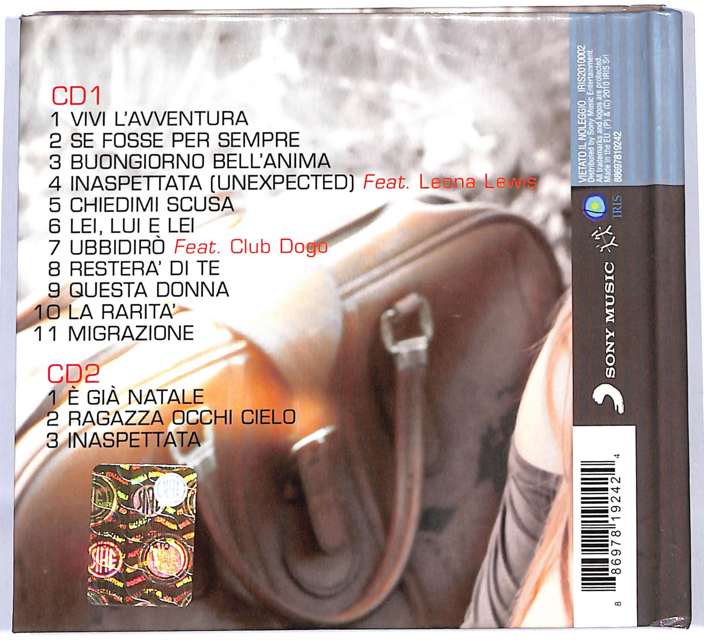 EBOND Biagio Antonacci - Inaspettata CD CD127618