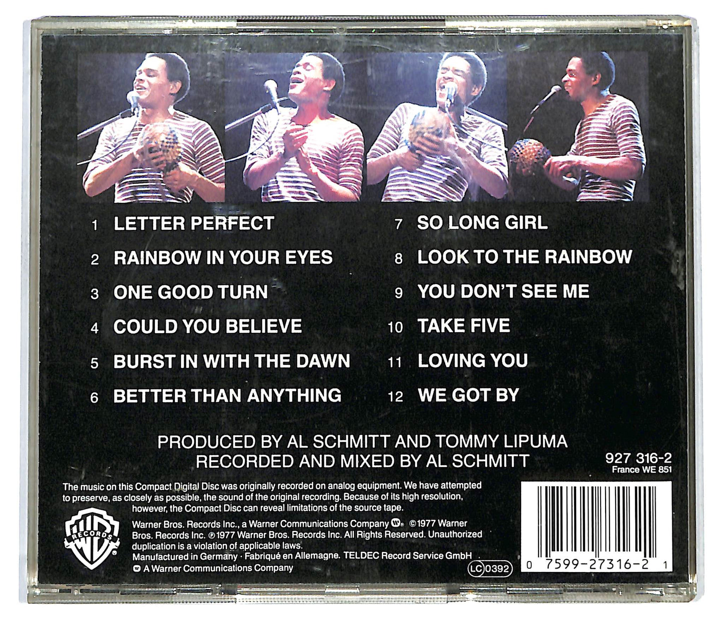 EBOND Al Jarreau - Look To The Rainbow CD CD127648