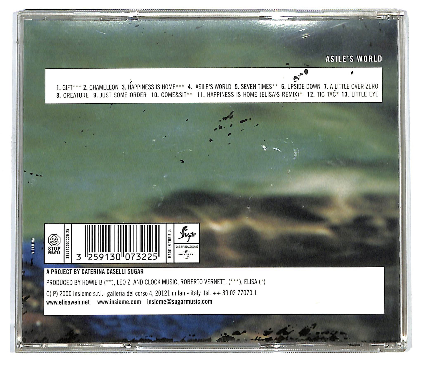 EBOND Elisa - Asile's World CD CD127652