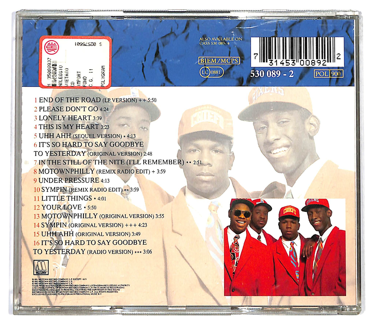 EBOND Boyz II Men - Cooleyhighharmony CD CD127661